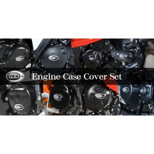 R&G アールアンドジー R&G RG-KEC0009BK エンジンケースカバーSET ブラック TRIUMPH Daytona675 12-13 Street Triple/R 12-13
