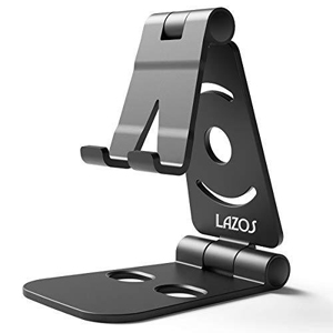 Lazos Lazos L-SPS-B スマートフォン 充電スタンド 卓上ホルダー