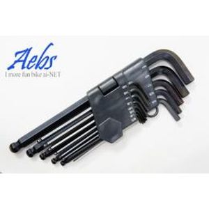 アイネット アイネット 19251 六角レンチセット(インチ)