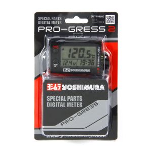 ヨシムラ YOSHIMURA ヨシムラ 419-P02-0100 PRO-GRESS2 マルチテンプメーター テンプ ボルトメーター 時計