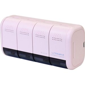 MEDIK MEDIK 99.9%の除菌ができる 壁掛け用充電式歯ブラシ除菌ホルダー ピンク MDK-TS04PK