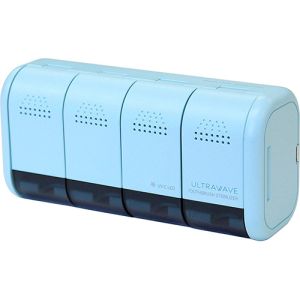 MEDIK MEDIK 99.9%の除菌ができる 壁掛け用充電式歯ブラシ除菌ホルダー ミントブルー MDK-TS04MIN