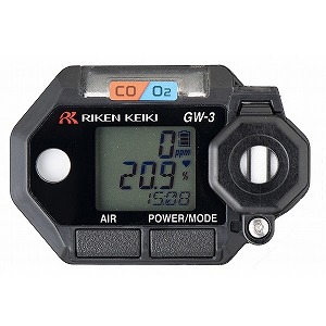 理研計器 理研計器 GW-3-05 個人装着型酸素 一酸化炭素計 GW-3 CX メーカー直送 代引不可 北海道沖縄離島不可