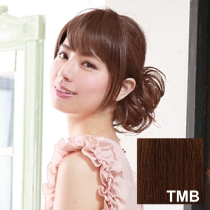 プリシラ プリシラ 総手植 前髪 サイドあり バング 耐熱 マロンブラウン FX-102-TMB