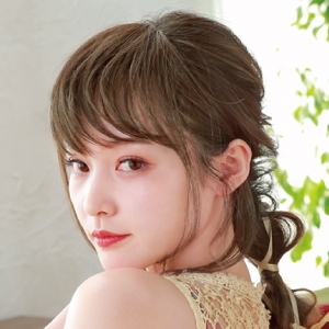 プリシラ プリシラ 総手植 前髪 サイド ロング カール バング 耐熱 ダークブラウン FX-103-TDB