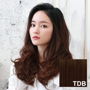 プリシラ プリシラ めちゃ楽 ボリューム エクステ リラックス カール 耐熱 ダークブラウン VX-24-TDB