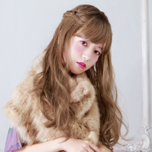 プリシラ プリシラ オール グラデ ホイップ カール ロング 耐熱 ショコラブラウン CTA-100-CTSBR