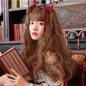 プリシラ プリシラ オール グラデ キャンディ ウェーブ ロング 耐熱 ショコラブラウン CTA-101-CTSBR