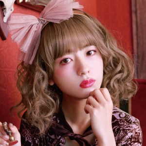 プリシラ プリシラ オール グラデ ハニー ウェーブ ボブ 耐熱 ショコラブラウン CTA-103-CTSBR