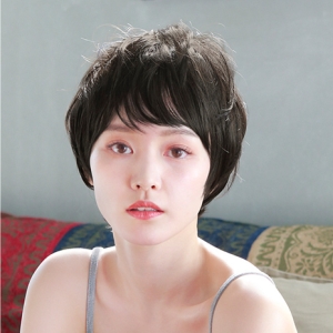 プリシラ プリシラ 帽子 ウィッグ リラックス ショート 耐熱 ショコラブラック BO-01-TCK