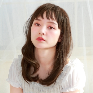 プリシラ プリシラ 帽子 ウィッグ リラックス ロング 耐熱 ダークブラウン BO-03-TDB