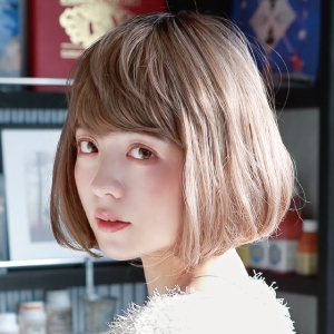 プリシラ プリシラ オール グラデ マニッシュ ボブ 耐熱 ショコラブラウン CTA-677-CTSBR