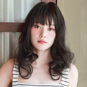 プリシラ プリシラ オール メープル カール ロング 耐熱 ショコラブラック A-700-TCK