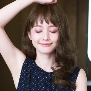 プリシラ プリシラ オール メープル カール ロング 耐熱 ダークブラウン A-700-TDB