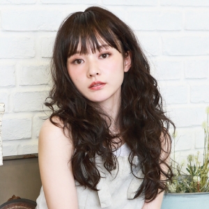 プリシラ プリシラ オール フラッフィー ウェーブ ロング 耐熱 ショコラブラック A-701-TCK