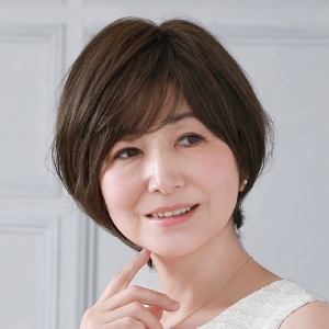 プリシラ プリシラ オール ミセスラウンド カール ショート ボブ 耐熱 ダークブラウン A-114-TDB