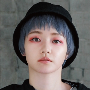 プリシラ プリシラ オール グラデ ハンサム ショート 耐熱 クラウドブルー CTA-104-CTCL