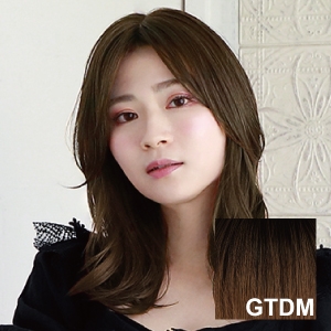 プリシラ プリシラ ふんわりつむじ 前髪 ウィッグ グラムワンレン バングス 耐熱 グラデ デイリーマロン TFX-105-GTDM