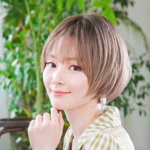 プリシラ プリシラ 帽子 ウィッグ リラックス ラウンド マッシュ 耐熱 ダスティミルクティー BO-05-TDMT