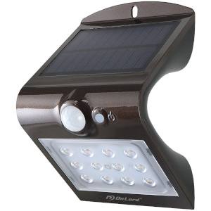 オンスクエア OnSQUARE オンスクエア OL-305D ソーラーLED センサーウォールライト