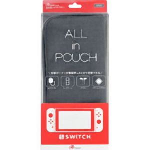 アンサー Answer アンサー Switch用 ALL in POUCH グレー ANS-SW008GY
