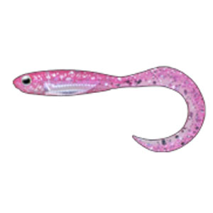 フィッシュアロー Fish Arrow フィッシュアロー フラッシュJ カーリー 2インチ SW 117 グローピンク シルバー