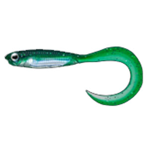 フィッシュアロー Fish Arrow フィッシュアロー フラッシュJ カーリー 2インチ SW 139 カブラグリーン シルバー