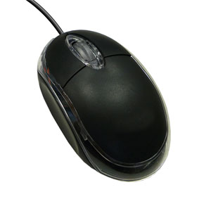Lazos Lazos L-MS-BK USBマウス 3ボタン 有線 ブラック