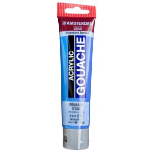 ターレンスジャパン ターレンス アムステルダム アクリリックガッシュ 70ml 572 プライマリーシアン