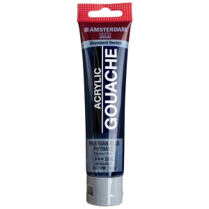 ターレンスジャパン ターレンス アムステルダム アクリリックガッシュ 70ml 566 プルシャンブルー