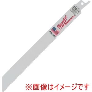 ミルウォーキー milwaukee ミルウォーキー 48-00-8093 多目的レシプロソーブレード 8/12 TPI 203mm 25本パック