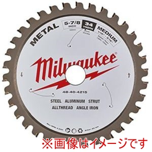 ミルウォーキー milwaukee ミルウォーキー 48-40-4215 150mm チップソーカッター用交換刃 34T 鉄鋼用