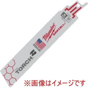 ミルウォーキー milwaukee ミルウォーキー 48-00-5784 TORCH金工用レシプロソーブレード 18TPI 152mm 5本パック