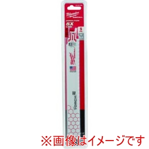 ミルウォーキー milwaukee ミルウォーキー 48-00-5790 TORCH金工用レシプロソーブレード 24TPI 229mm 5本パック