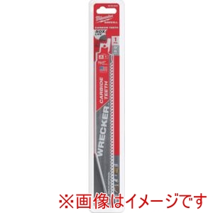 ミルウォーキー milwaukee ミルウォーキー 48-00-5242 WRECKER 解体用カーバイドレシプロソーブレード 6 TPI 229mm 1本
