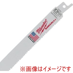 ミルウォーキー milwaukee ミルウォーキー 48-00-5091 多目的レシプロソーブレード 8/12 TPI 152mm 5本パック