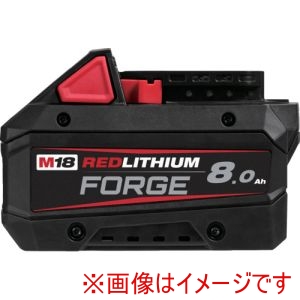 ミルウォーキー milwaukee ミルウォーキー M18 FB8 JP M18 FORGE 8.0AH バッテリー