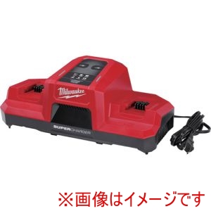 ミルウォーキー milwaukee ミルウォーキー M18 DBSC JP 電動工具充電器 M18 デュアルベイスーパーチャージャー メーカー直送 代引不可 北海道沖縄離島不可