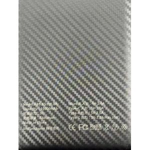  シーシージャパン SeeSeaJapan シーシージャパン ABS-AS100-BK モバイルバッテリー 10000mah ブラック