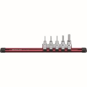 水戸工機 ミトロイ MITOLOY ミトロイ HH306M 3/8 ヘックスソケット ホルダーセット 5コマ6点 水戸工機