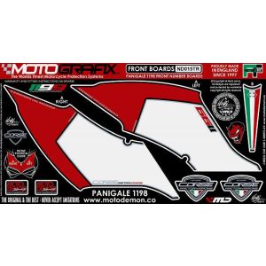モトグラフィックス MOTOGRAFIX モトグラフィックス MT-ND015TR ボディパッド FRONT 1199PANIGALE 12-
