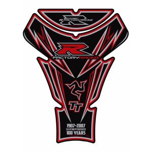 モトグラフィックス MOTOGRAFIX モトグラフィックス MT-TS030KR タンクパッド BLK/レッド GSX-R1000 17-