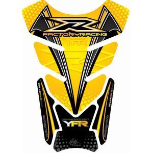 モトグラフィックス MOTOGRAFIX モトグラフィックス MT-TY014Y タンクパッド YEL YAMAHA QUADPAD