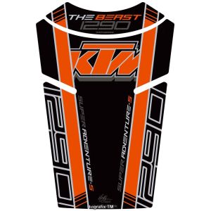 モトグラフィックス MOTOGRAFIX モトグラフィックス MT-TKTM03K タンクパッド ブラック 1290 Super Adventure S 17-