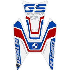 モトグラフィックス MOTOGRAFIX モトグラフィックス MT-TB037WRBS タンクパッド WHT/RED/BLU/シルバー R1250GS 19-