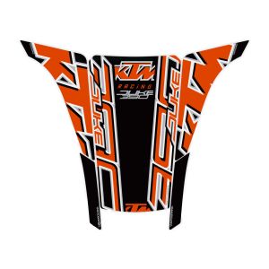モトグラフィックス MOTOGRAFIX モトグラフィックス MT-TKTM07K タンクパッド ブラック 390Duke 17-18