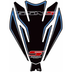 モトグラフィックス MOTOGRAFIX モトグラフィックス MT-TS029KB タンクパッド BLK/ブルー GSX-S1000