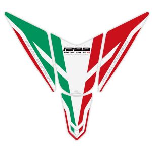 モトグラフィックス MOTOGRAFIX モトグラフィックス MT-TD025FE タンクパッド WHT/RED/GRN DUCATI 1299PANIGALE R