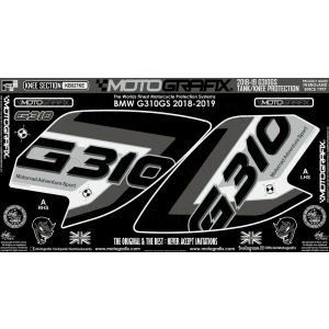 モトグラフィックス MOTOGRAFIX モトグラフィックス MT-KB027KE ボディパッド KNEE BMW G310GS 18-19