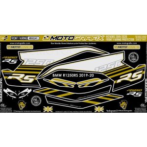 モトグラフィックス MOTOGRAFIX モトグラフィックス MT-NB022AY ボディパッド FRONT BMW R1250RS 19-20